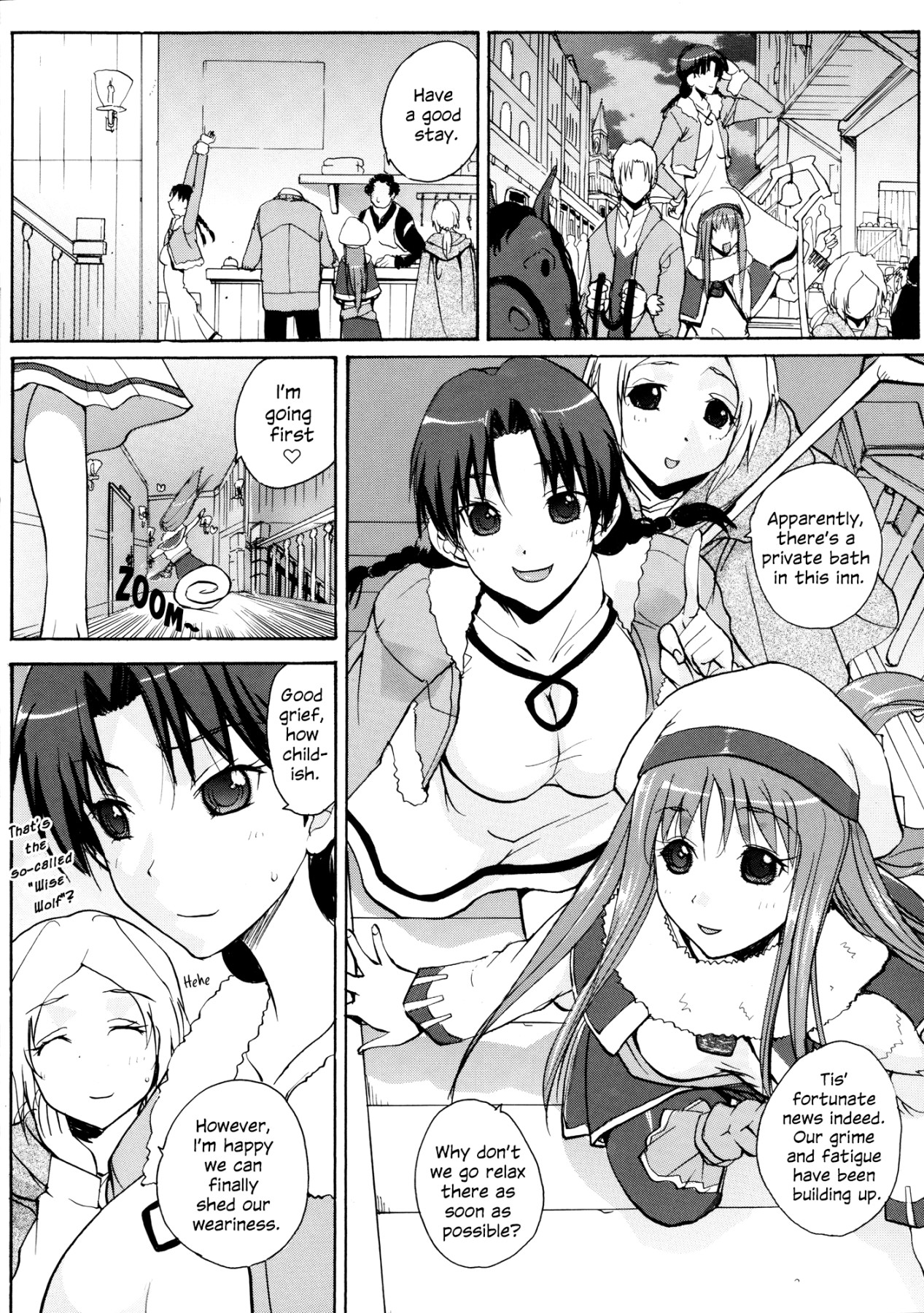 Hentai Manga Comic-The Wolf, Pigtails and The Lamb-Read-3